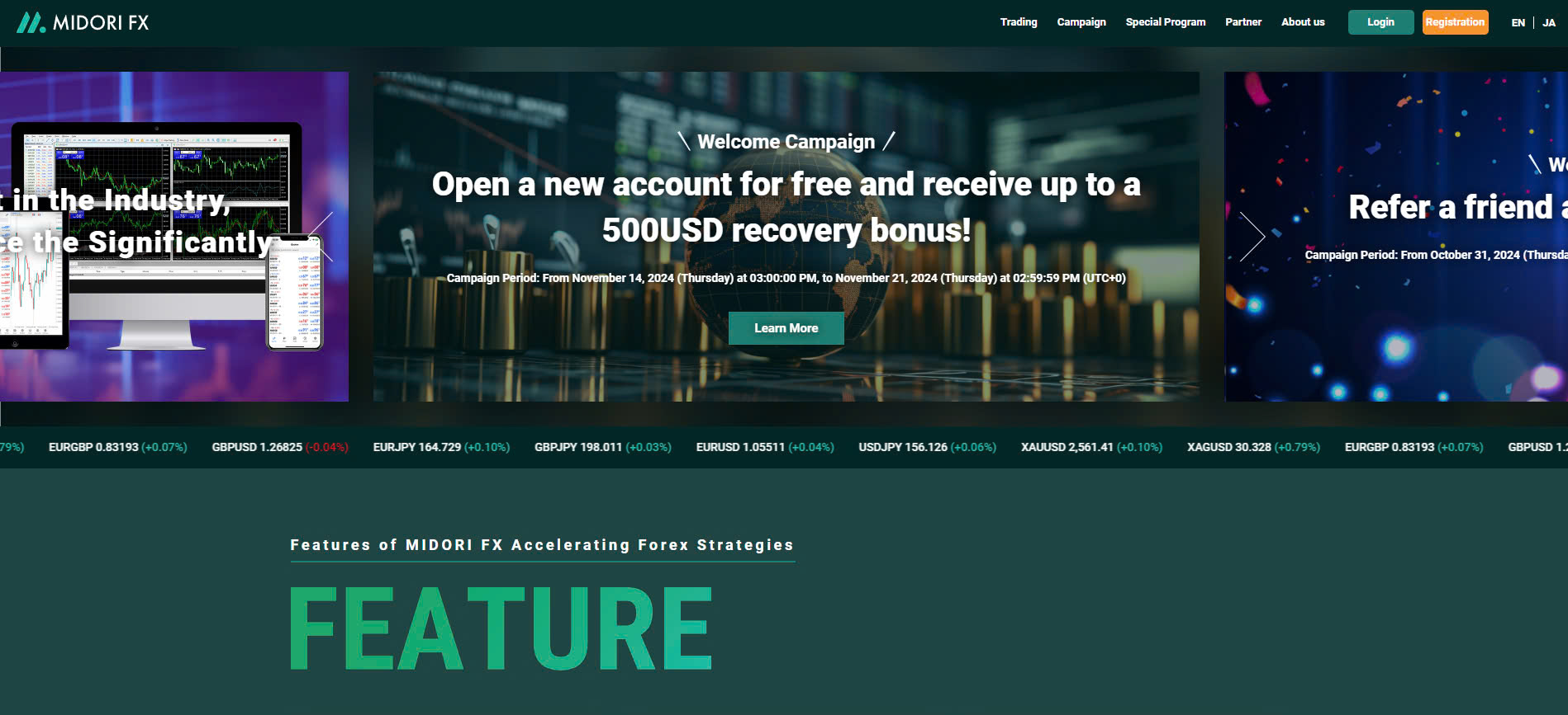 No Deposit Bonus, MIDORI FX, forex bonus, trading bonus